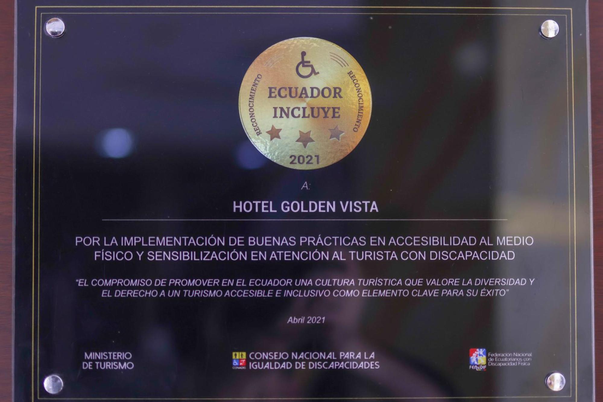 Hotel Golden Vista Santo Domingo de los Colorados Exterior foto